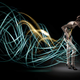 Illustration for article titled These brilliant dresses are made entirely of light